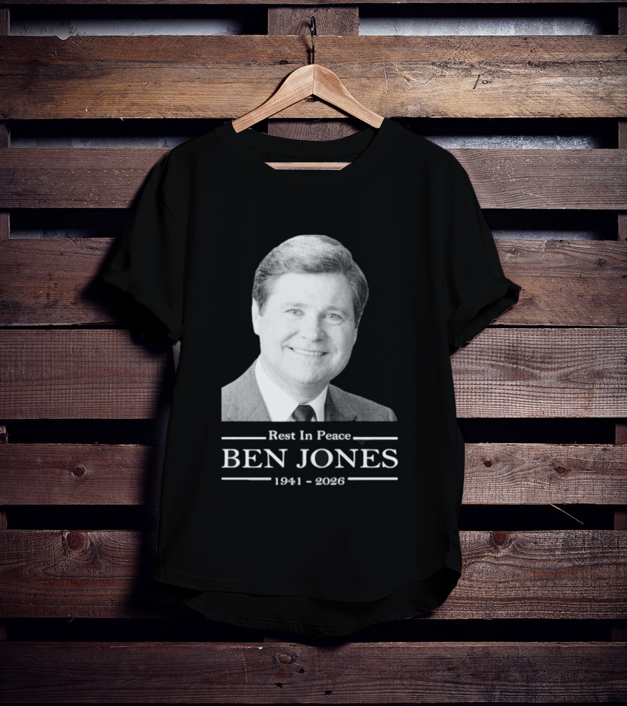 Rest In Peace Ben Jones 1941 2026 Memorial T-Shirt