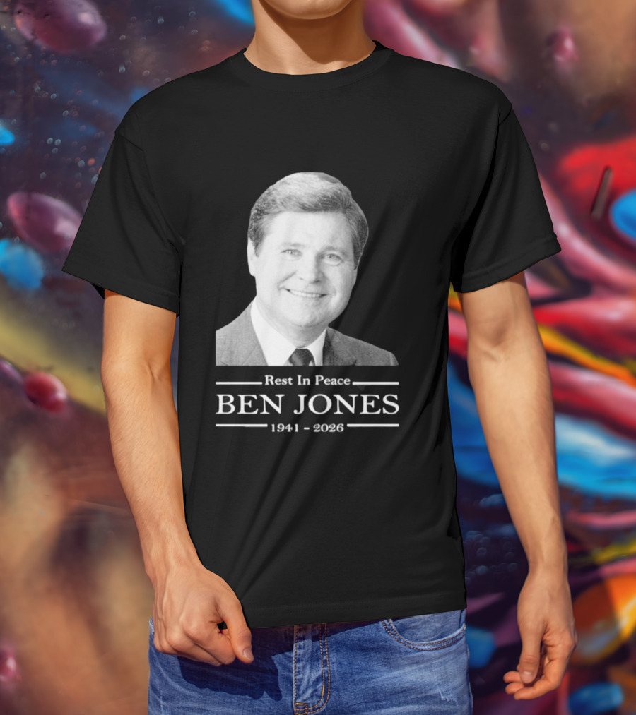 Rest In Peace Ben Jones 1941 2026 Memorial T-Shirt
