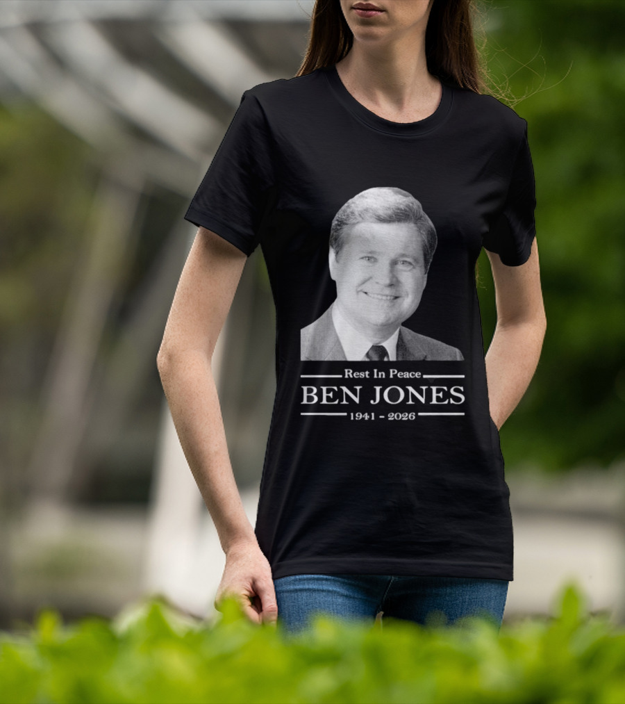 Rest In Peace Ben Jones 1941 2026 Memorial T-Shirt
