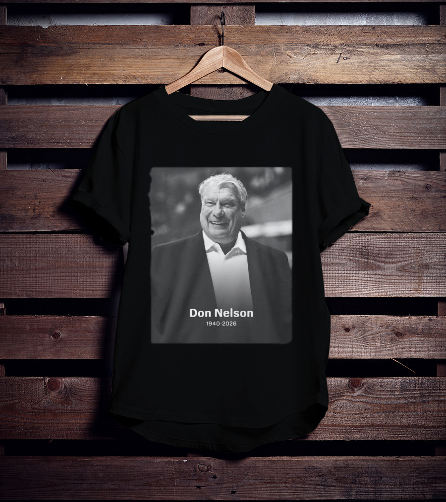 Don Nelson 1940 2026 Basketball Legend Memorial T-Shirt
