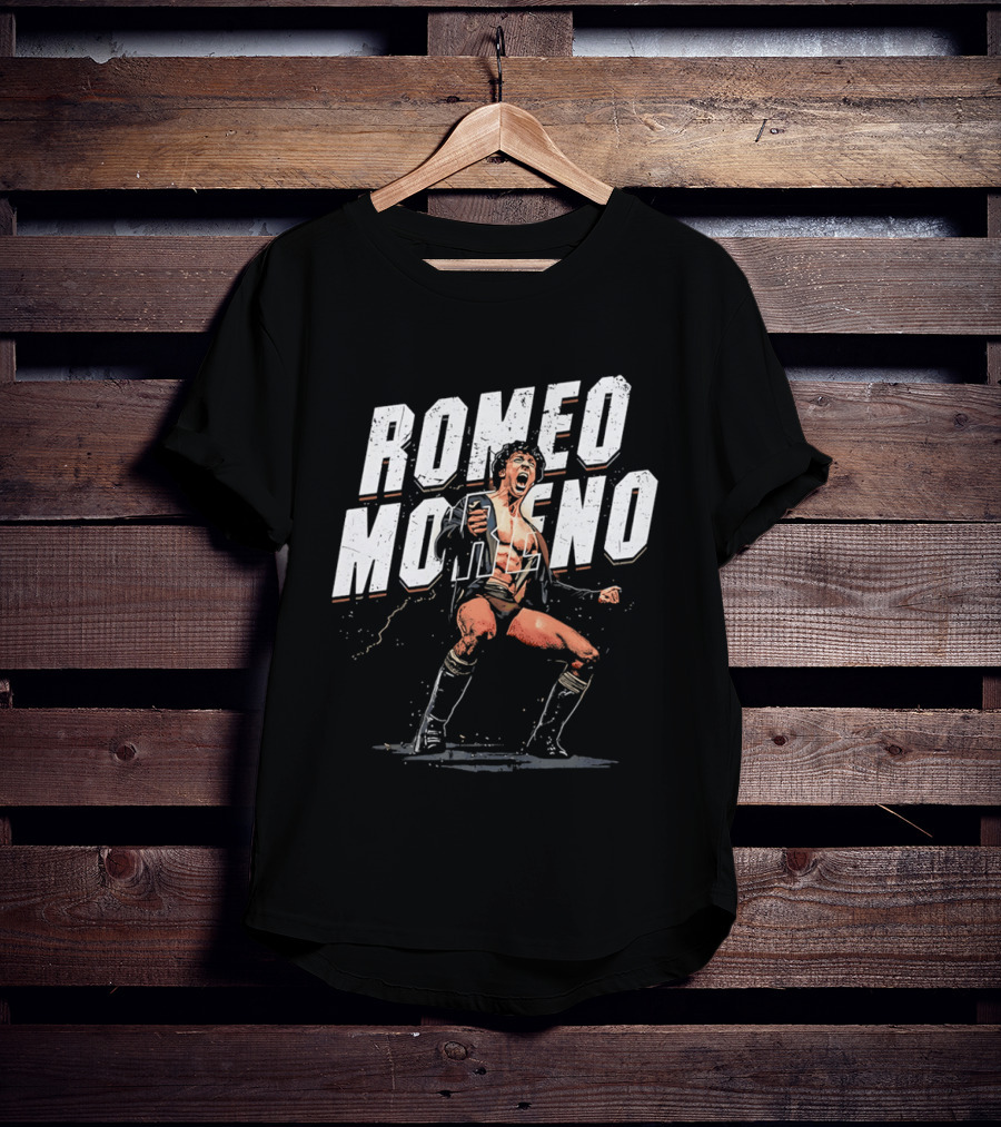 Romeo Moreno Dynamic NXT Superstar Wrestling Persona T-Shirt