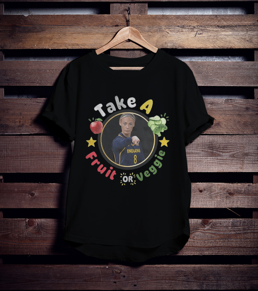 Take A Fruit Or Veggie Indiana 8 Sophie Cunningham Pointing Meme T-Shirt
