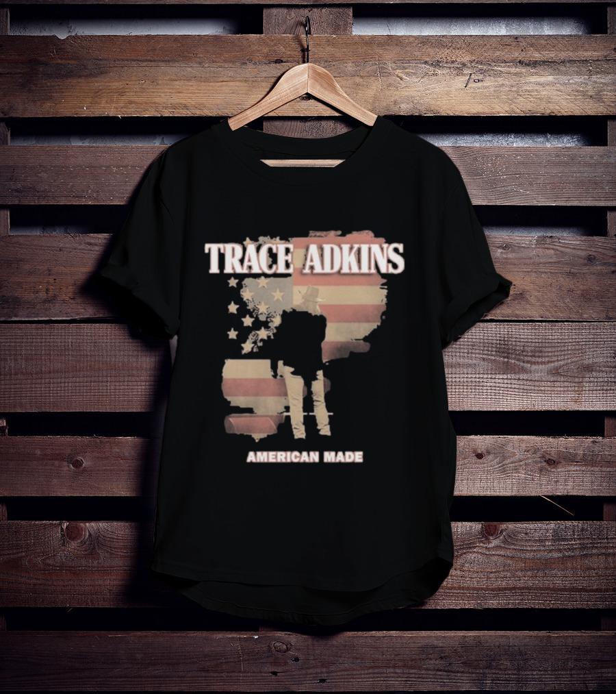 Trace Adkins American Made USA Flag Stars And Stripes T-Shirt