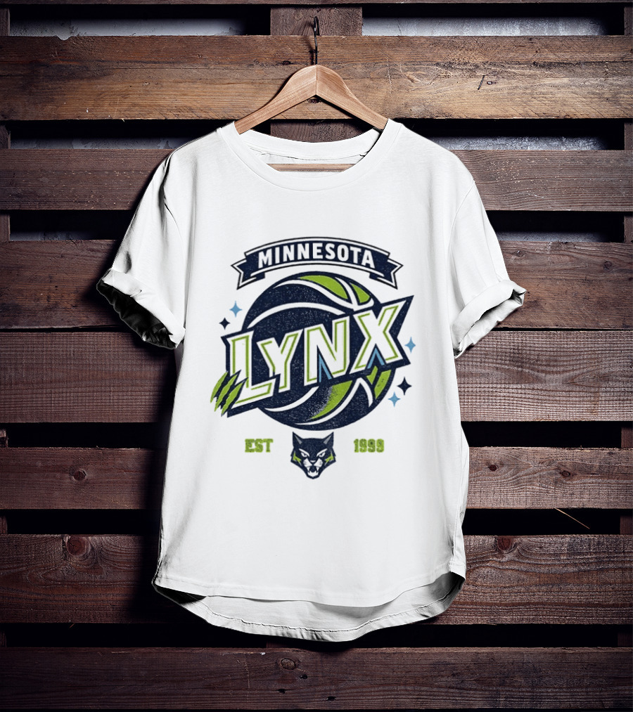 Minnesota Lynx Basketball Est 1999 Classic Team T-Shirt