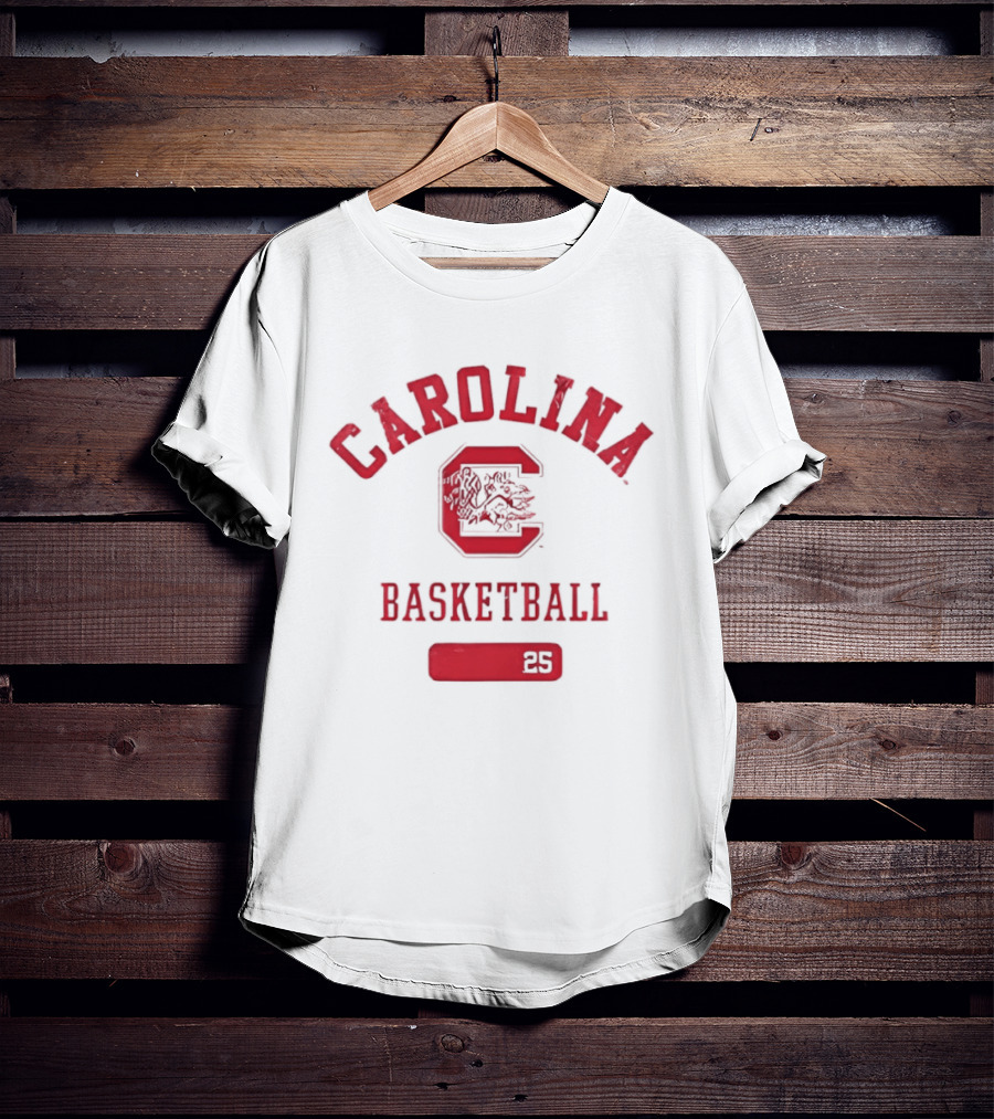 Carolina Basketball 25 South Carolina Gamecocks Raven Johnson T-Shirt