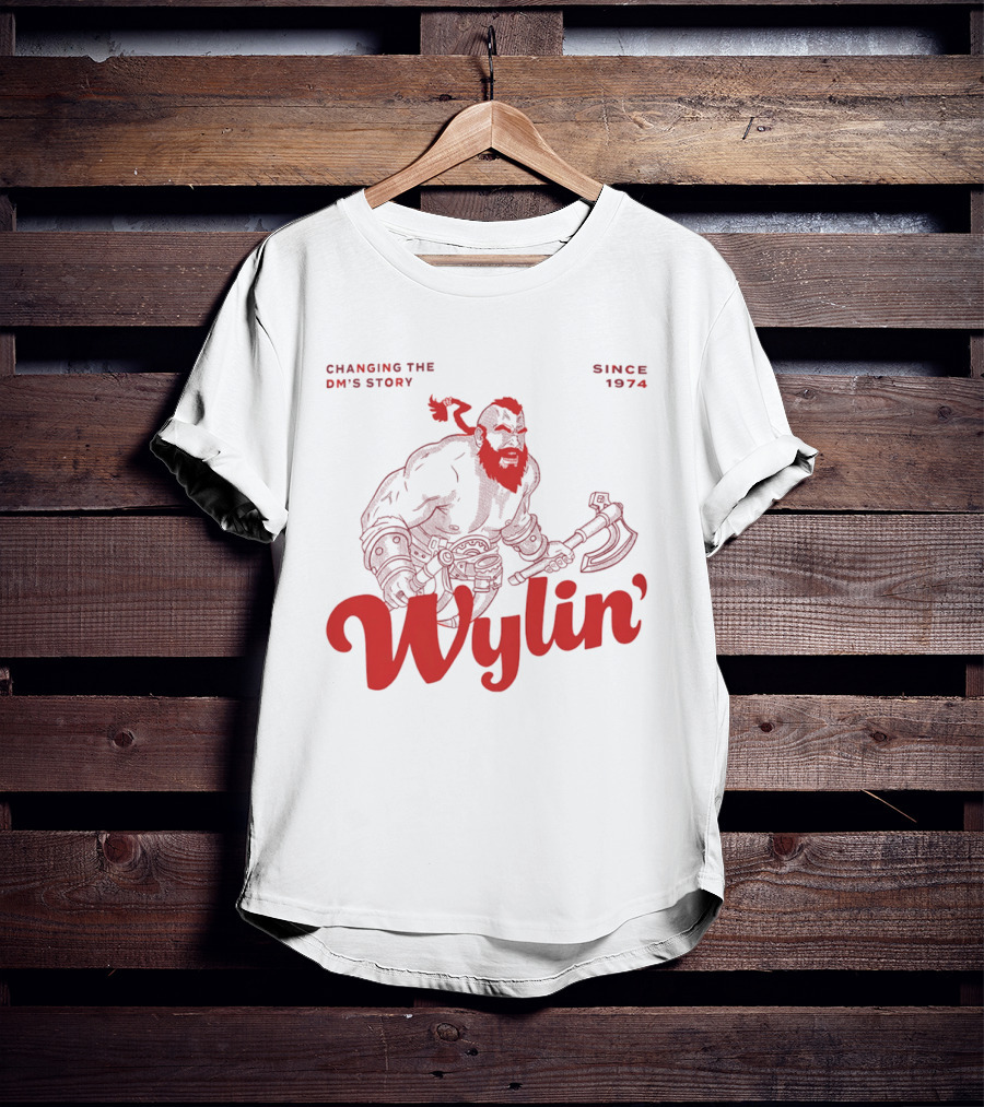 Changing The DM's Story Wylin' Barbarian Since 1974 T-Shirt