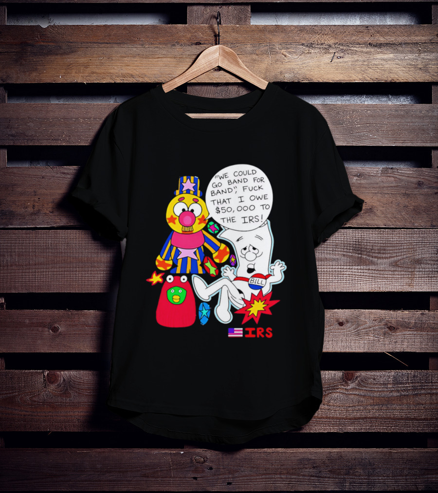 I'm Just A Bill IRS Debt Schoolhouse Rock Clown And Starburst T-Shirt