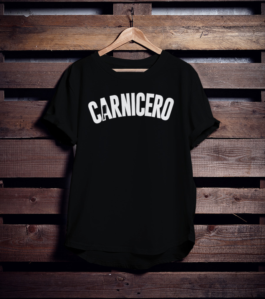 Carnicero Arched Meat Cleaver Butcher Knife T-Shirt