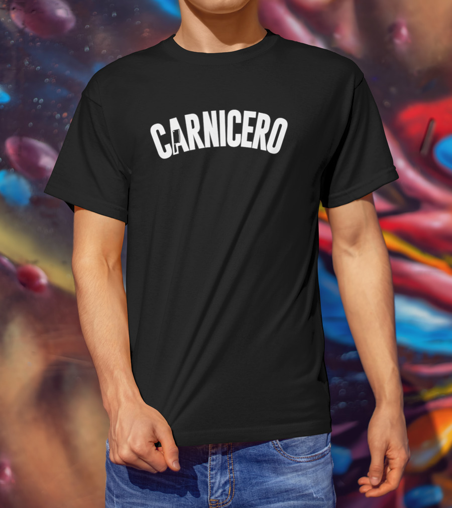 Carnicero Arched Meat Cleaver Butcher Knife T-Shirt