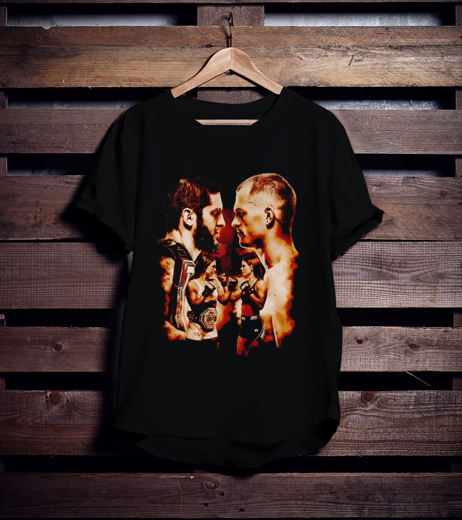 UFC 330 Matchup Islam Makhachev Vs Alexander Volkanovski Face Off T-Shirt