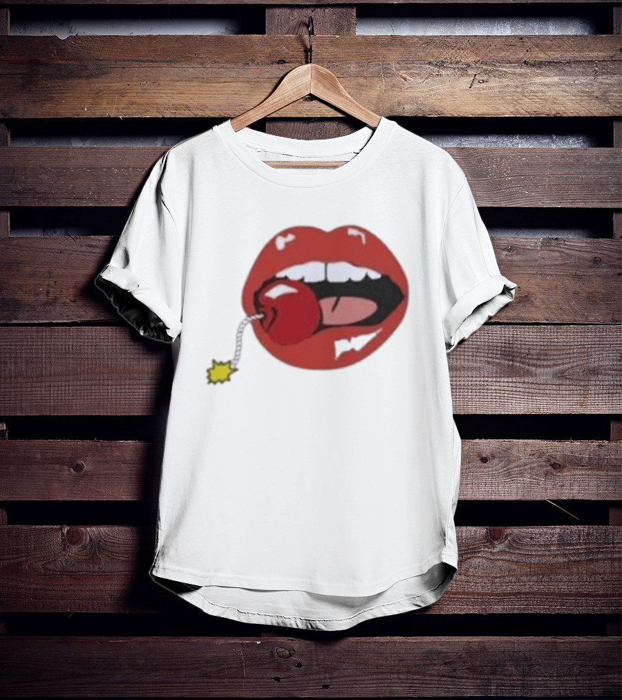 Argylle Aidan Wilde Cherry Lips Bomb T-Shirt