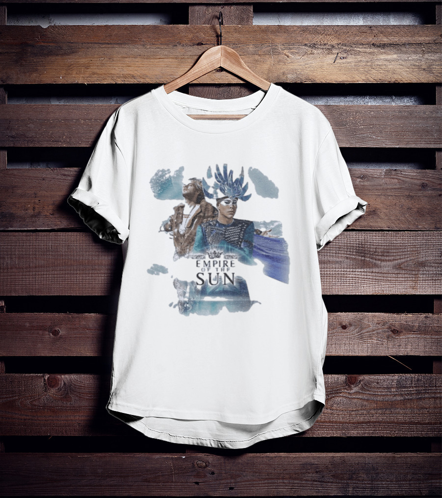 Empire Of The Sun White Ice On The Dune Duo Visual T-Shirt