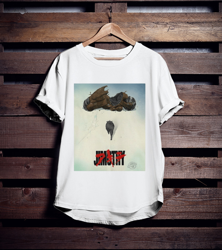 Jimothy Akira Kaneda Bike Homage Neo Tokyo Anime T-Shirt