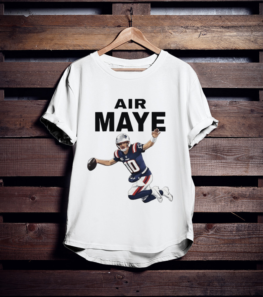 New England Football Air Maye Quarterback Number 10 T-Shirt