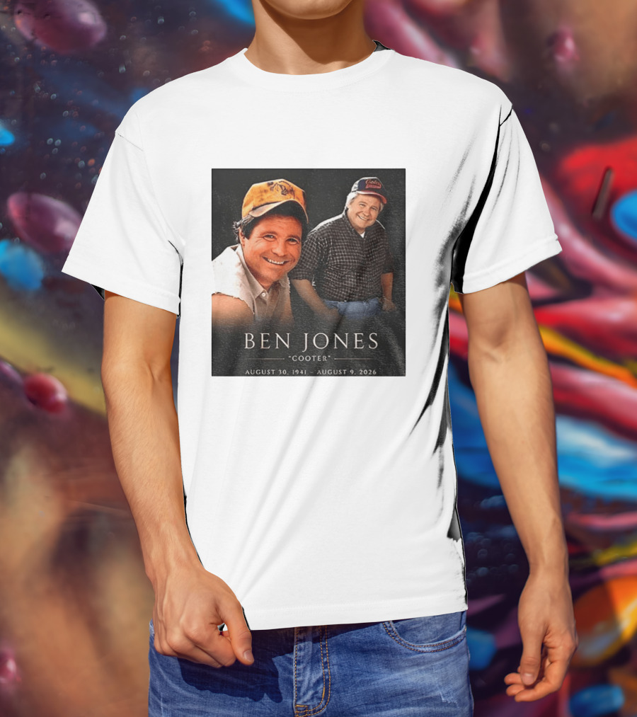 Ben Jones Cooter Memorial August 30 1941 August 9 2026 T-Shirt