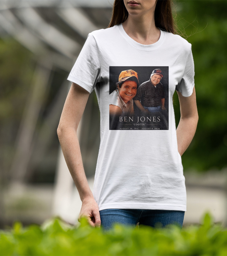 Ben Jones Cooter Memorial August 30 1941 August 9 2026 T-Shirt