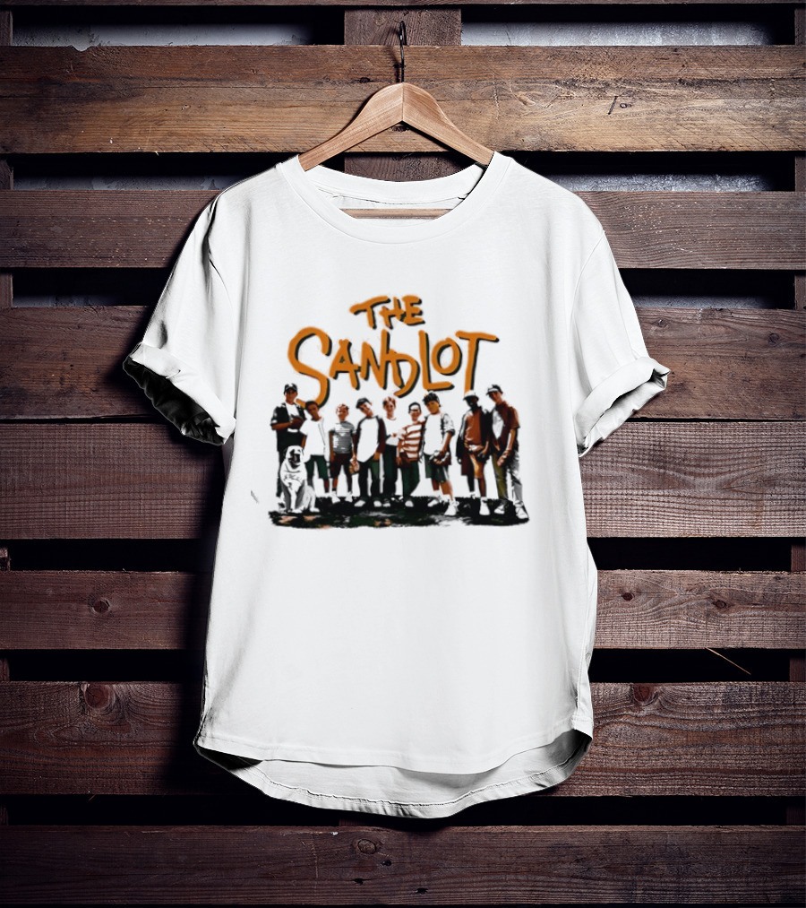 The Sandlot Cast Benny Smalls Hercules Movie Characters T-Shirt