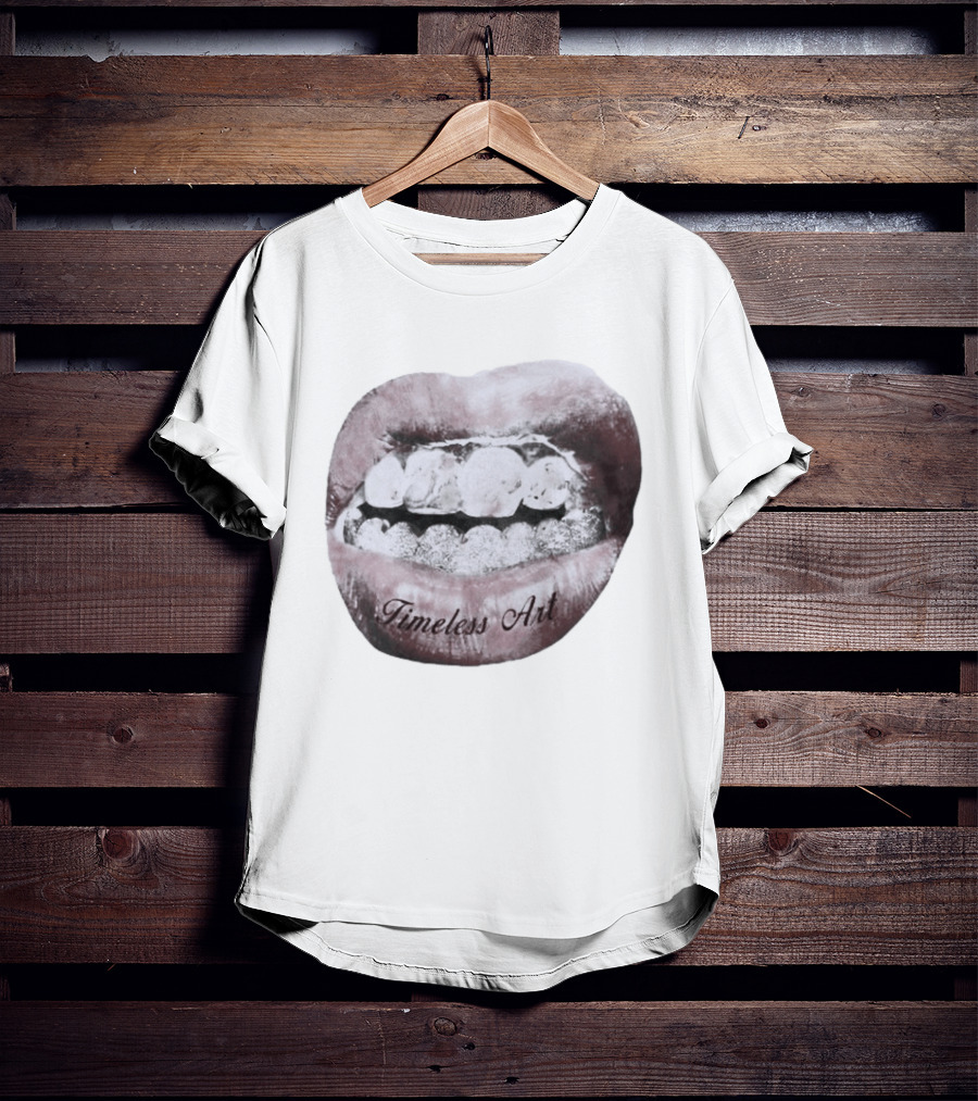 Timeless Art Grillz Lips Renaissance T-Shirt