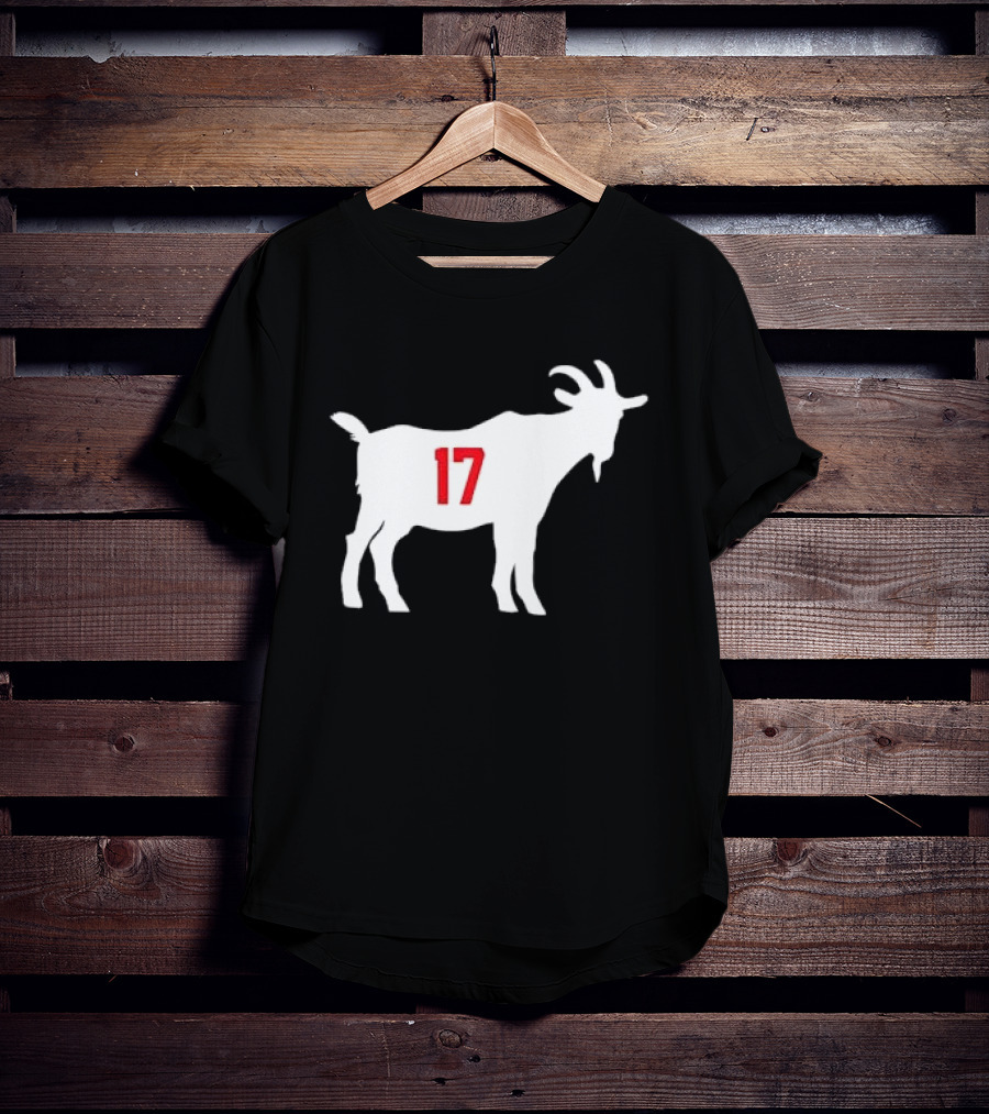 17 White Billy Goat T-Shirt