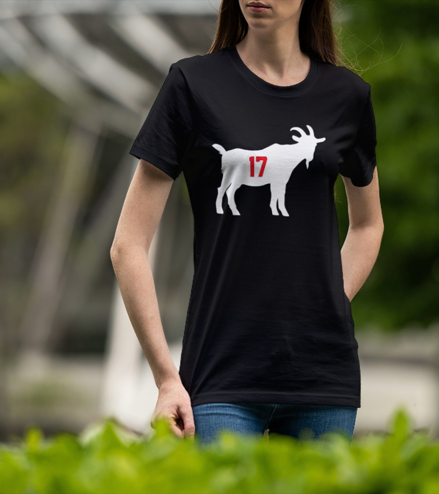 17 White Billy Goat T-Shirt