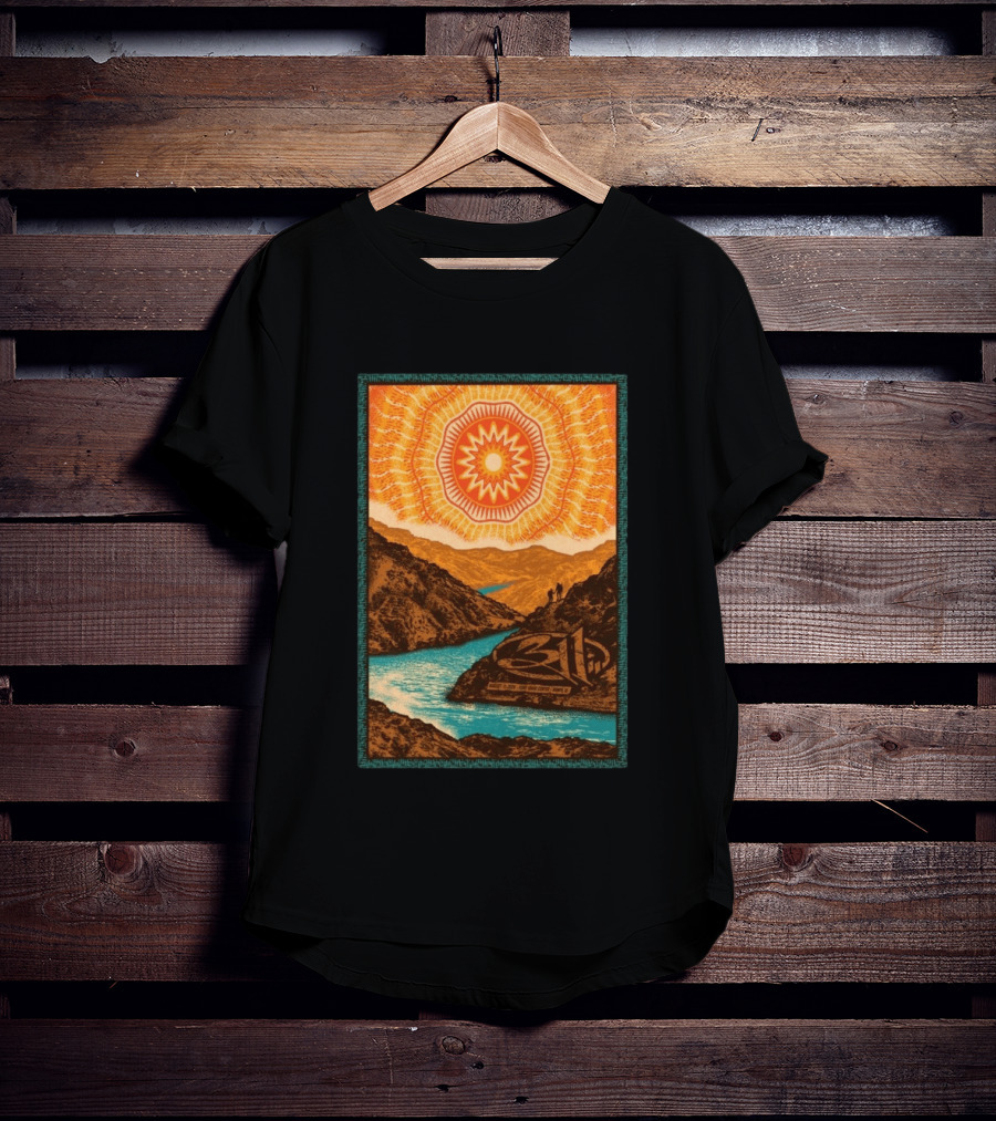 311 August 11 2026 Nampa ID Sunburst Mountain River Scene T-Shirt