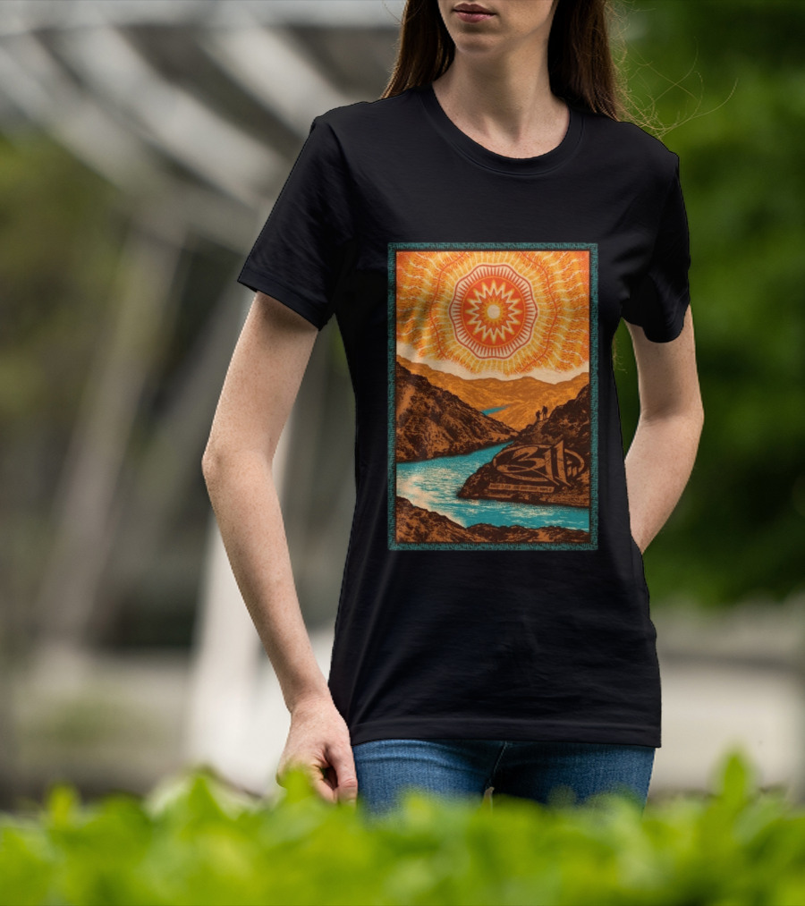 311 August 11 2026 Nampa ID Sunburst Mountain River Scene T-Shirt