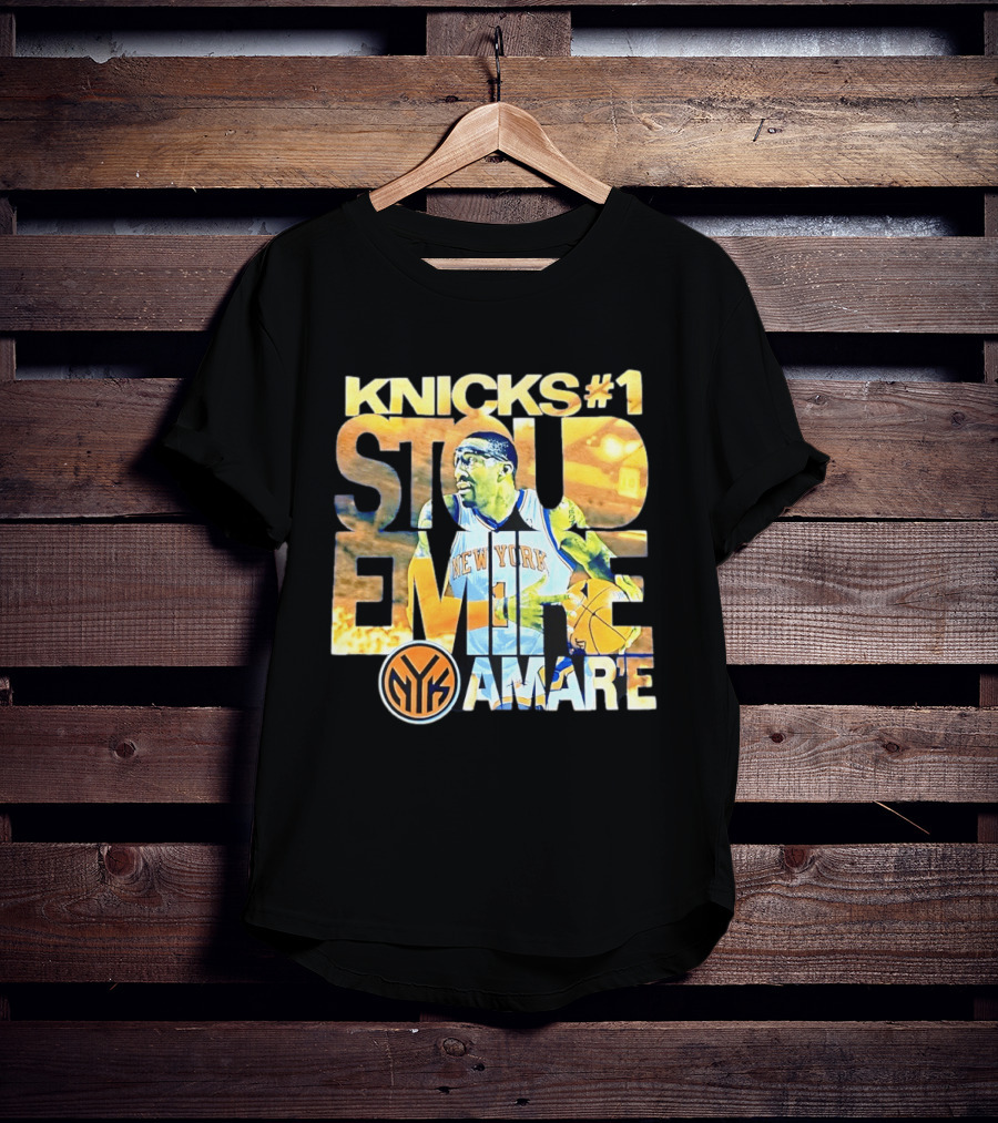 Knicks #1 Stoudemire Amare New York NYK T-Shirt