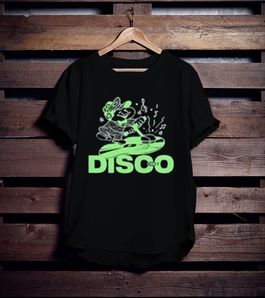 Disco Only Groove Maintenance Retro Character Dance Vibes T-Shirt