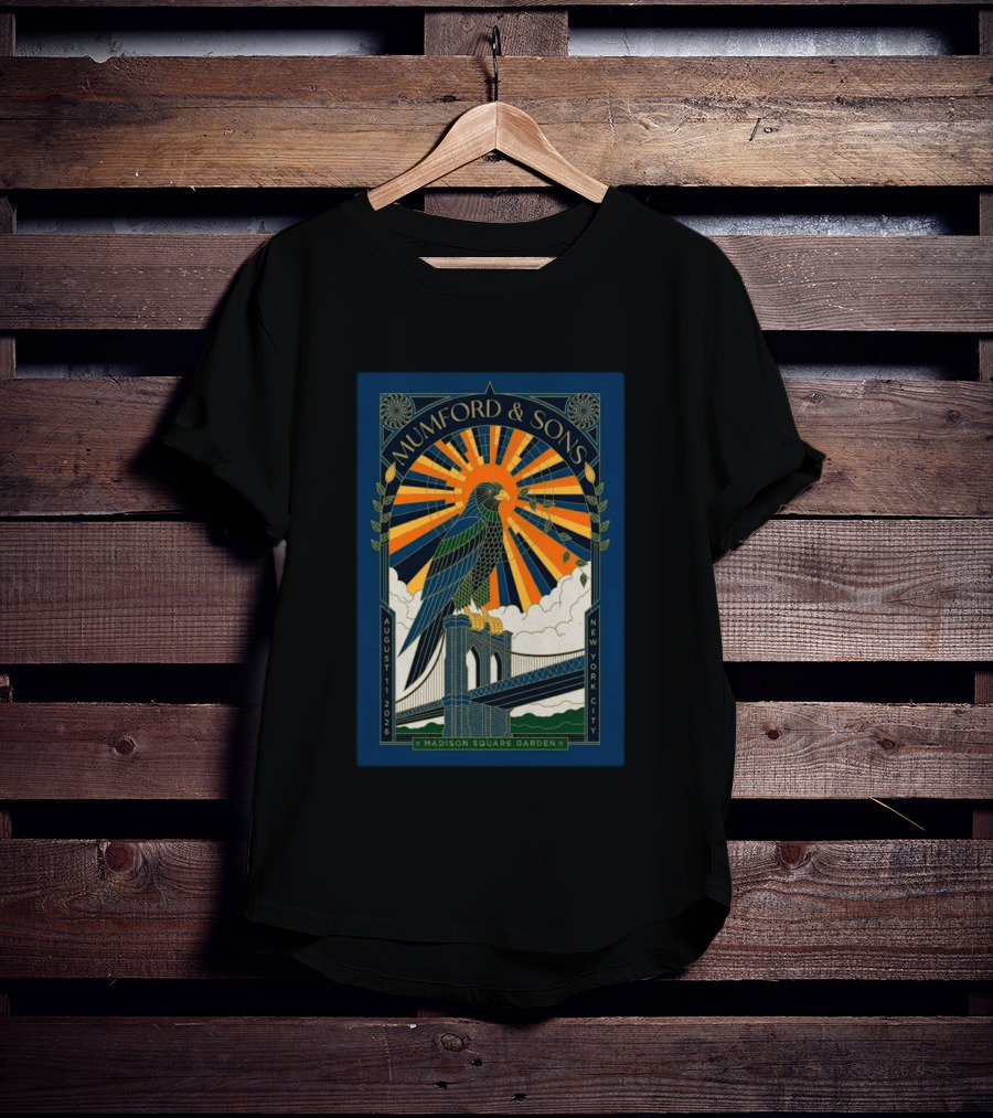 Mumford And Sons Madison Square Garden August 11 2026 New York City T-Shirt