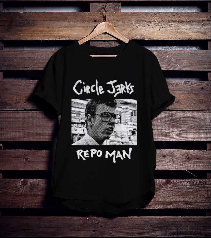 Circle Jerks Punk Rock Band Repo Man T-Shirt