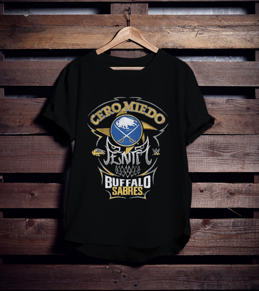 Cero Miedo Penta Buffalo Sabres WWE Collaboration T-Shirt