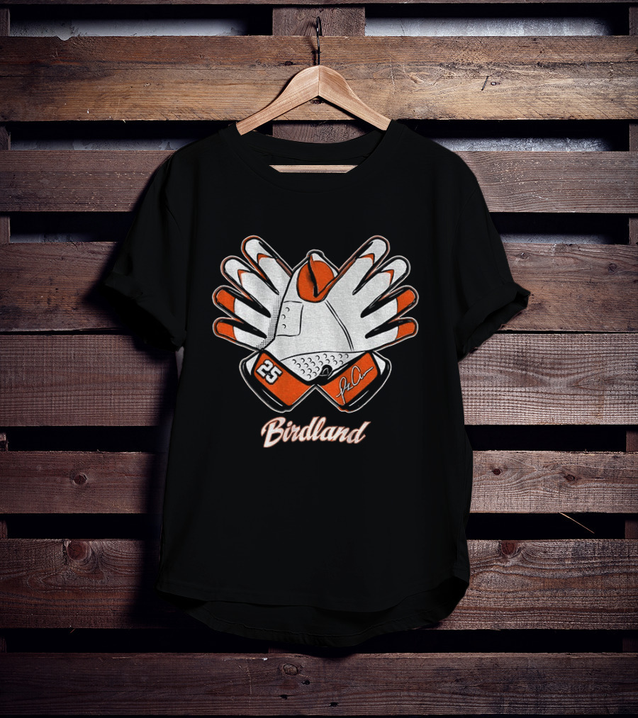 Birdland Bird Hands Celebration Pete Alonso Signature 25 T-Shirt
