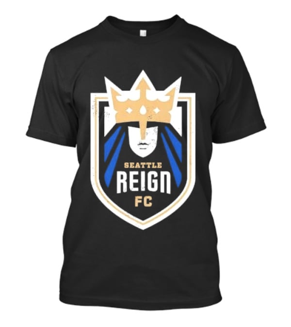Seattle Reign FC Distressed Crown Crest T-Shirt