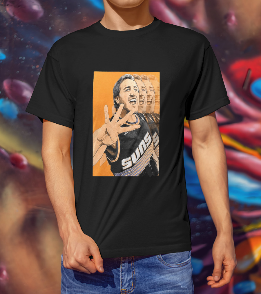 Phoenix Basketball Suns In 4 Fan Celebration T-Shirt