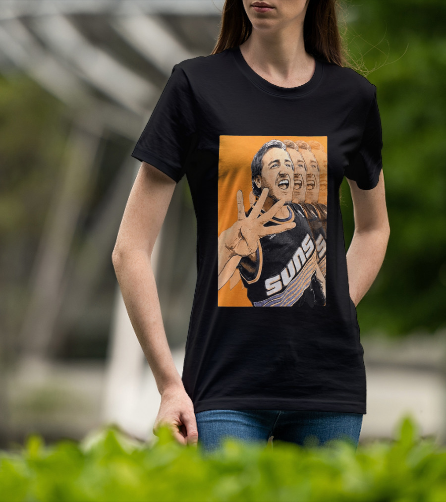Phoenix Basketball Suns In 4 Fan Celebration T-Shirt
