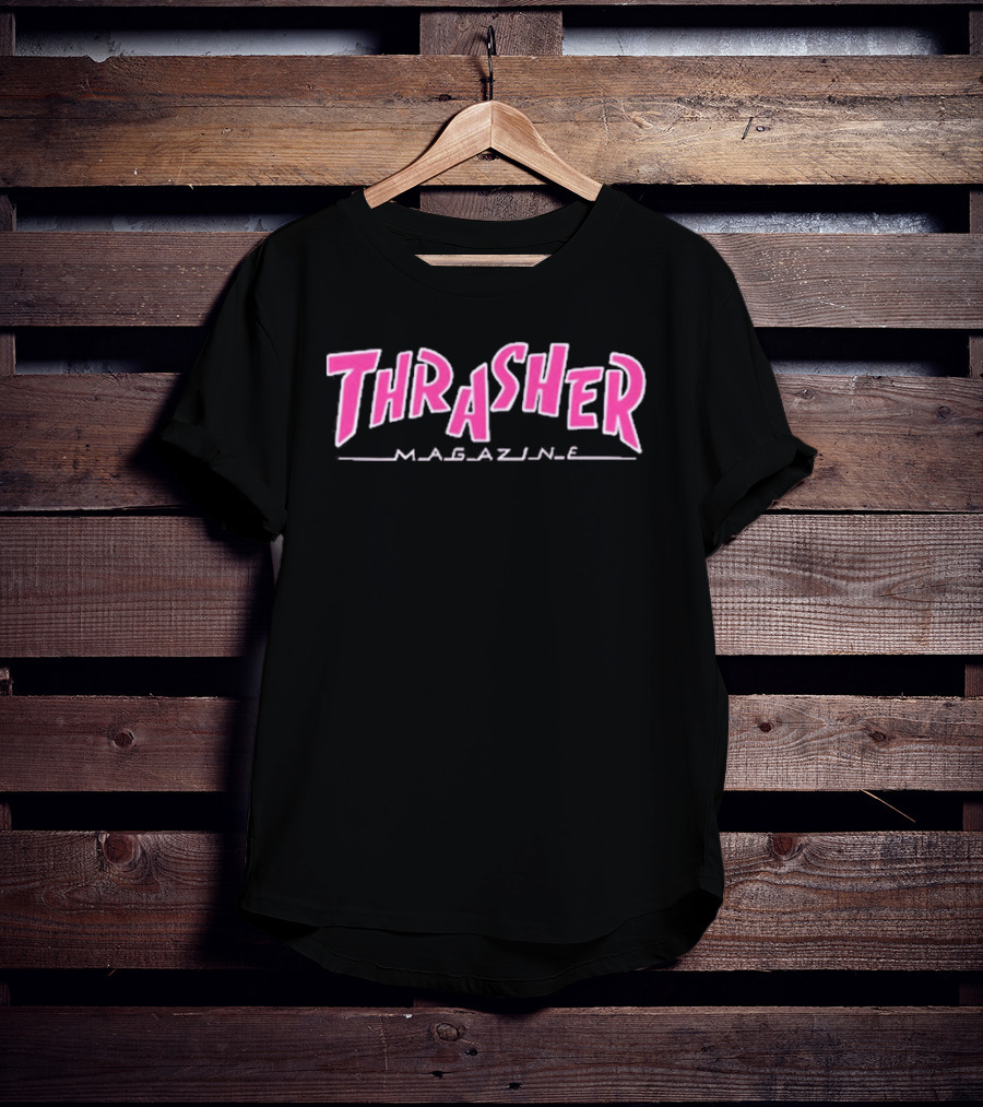 Thrasher Magazine Parra Edition Pink T-Shirt