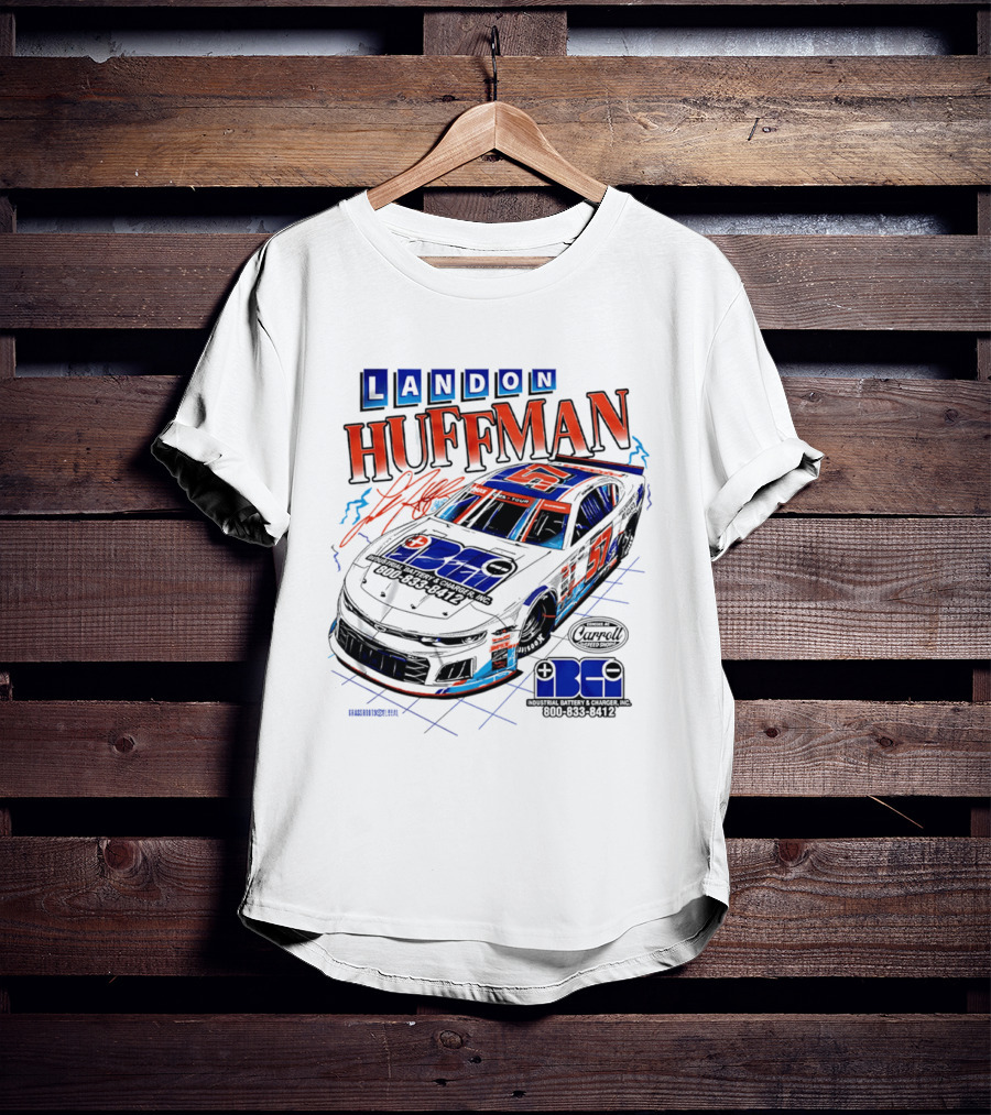 Landon Huffman 2026 Cars Tour Fully Charged Racing T-Shirt