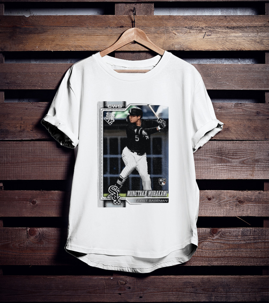 2026 Topps Series 2 Baseball Rookie Card Munetaka Murakami #503 RC First Baseman CWS T-Shirt