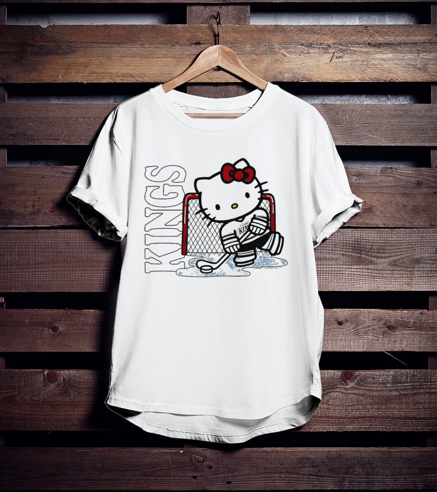 Hello Kitty Los Angeles Kings NHL 2026 Kings Hockey T-Shirt