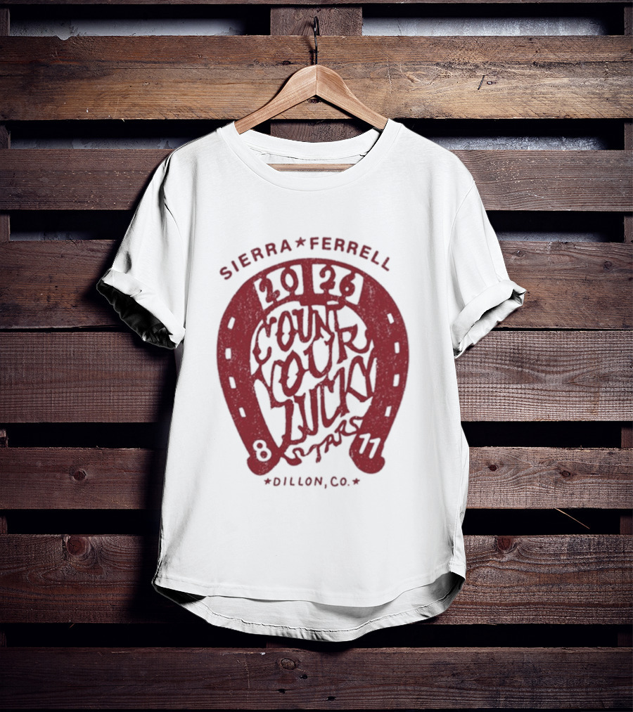 Sierra Ferrell 2026 Count Your Luck Dillon CO 8 11 T-Shirt