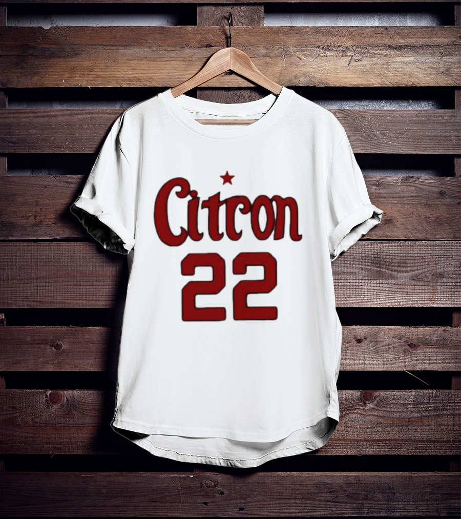 Sonia Citron 22 Washington Mystics Women's Basketball NCAA T-Shirt