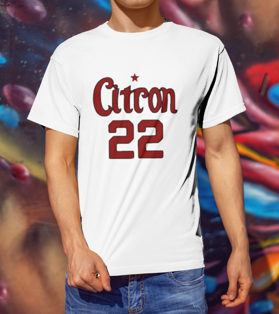 Sonia Citron 22 Washington Mystics Women's Basketball NCAA T-Shirt