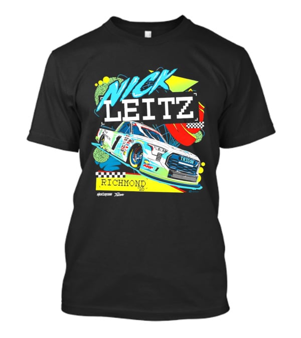 Nick Leitz Richmond NC Tricon Truck Series 2026 Racing T-Shirt