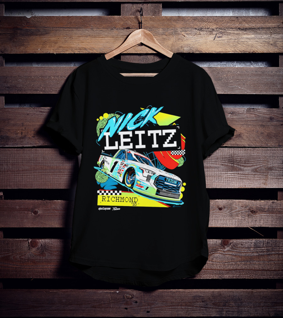 Nick Leitz Richmond NC Tricon Truck Series 2026 Racing T-Shirt