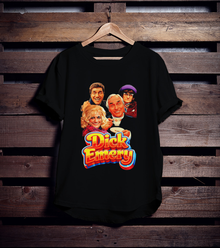 Dick Emery Characters Iconic British Comedy Legend T-Shirt
