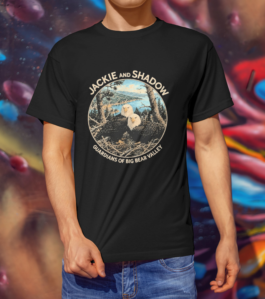 Jackie And Shadow Guardians Of Big Bear Valley T-Shirt