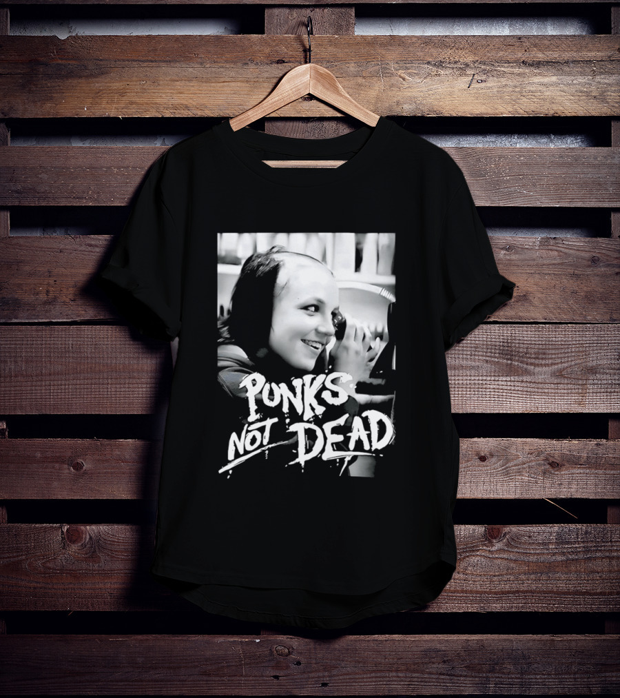 Punks Not Dead Britney Spears Iconic Shaved Look T-Shirt