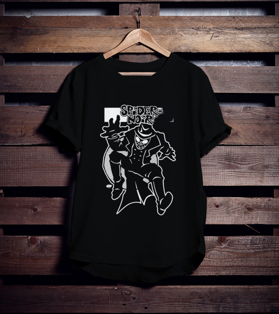 Spider Noir Spider Man Noir Comic Style Hero T-Shirt
