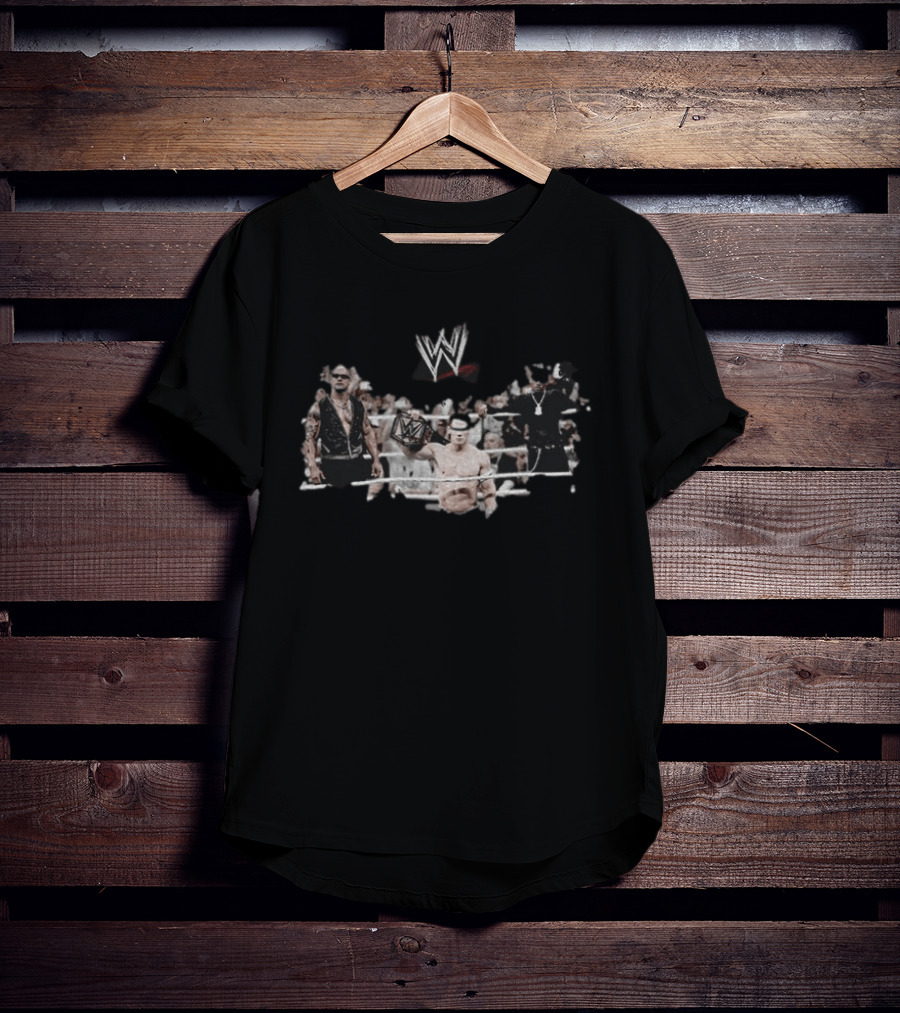 Wrestling Is Real WWE John Rock Travis Championship T-Shirt