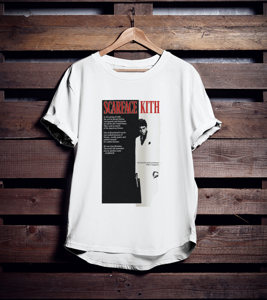 Scarface Kith Tony Montana American Dream 1980 T-Shirt
